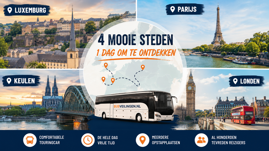 Wat te doen in Luxemburg, Parijs, Keulen & Londen? | Stedengids