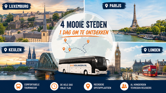 Wat te doen in Luxemburg, Parijs, Keulen & Londen? | Stedengids